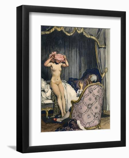 Casanova, Leroux, Baret-Auguste Leroux-Framed Photographic Print