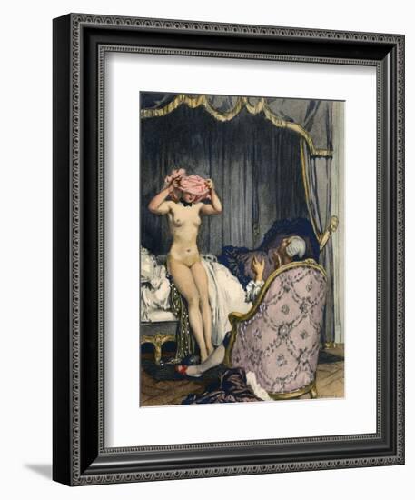 Casanova, Leroux, Baret-Auguste Leroux-Framed Photographic Print