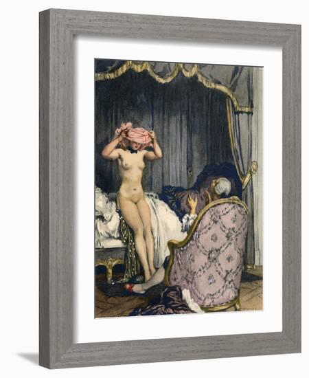 Casanova, Leroux, Baret-Auguste Leroux-Framed Photographic Print