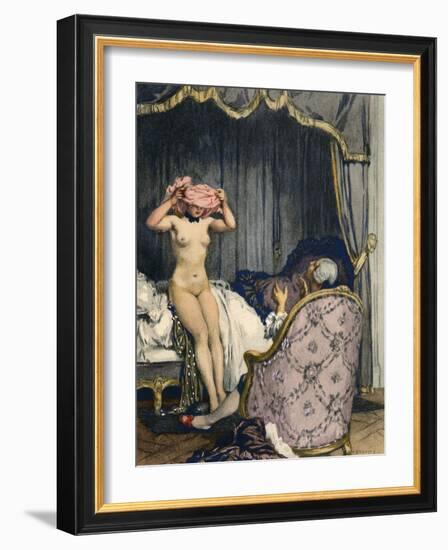 Casanova, Leroux, Baret-Auguste Leroux-Framed Photographic Print