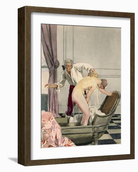 Casanova, Leroux, Javetta-Auguste Leroux-Framed Art Print