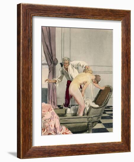 Casanova, Leroux, Javetta-Auguste Leroux-Framed Art Print