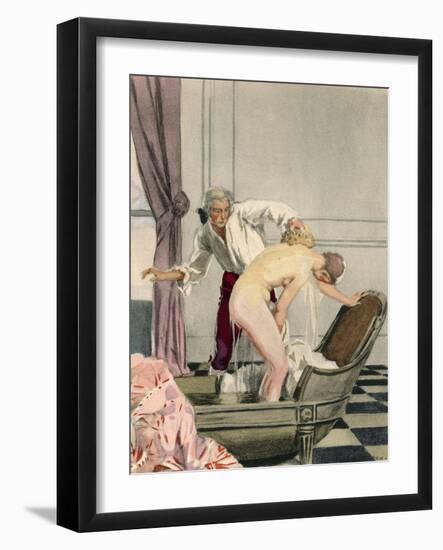 Casanova, Leroux, Javetta-Auguste Leroux-Framed Art Print