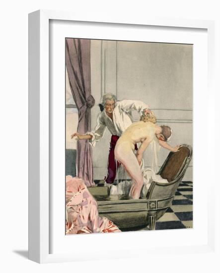 Casanova, Leroux, Javetta-Auguste Leroux-Framed Art Print