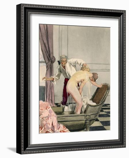 Casanova, Leroux, Javetta-Auguste Leroux-Framed Art Print