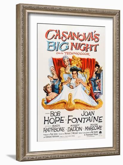 Casanova's Big Night, 1954-null-Framed Art Print