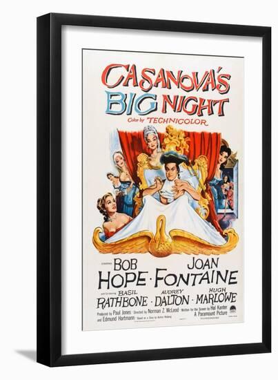 Casanova's Big Night, 1954-null-Framed Art Print