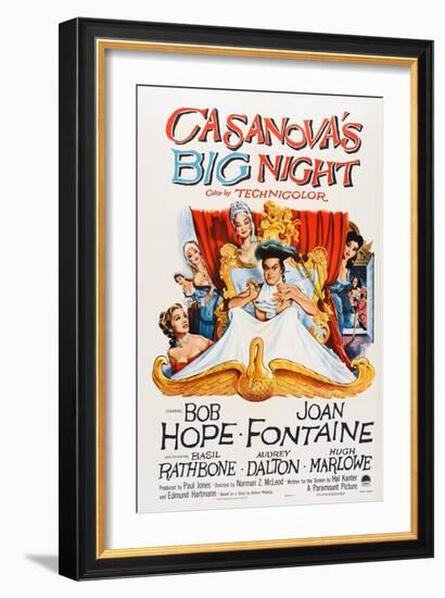 Casanova's Big Night, 1954-null-Framed Art Print