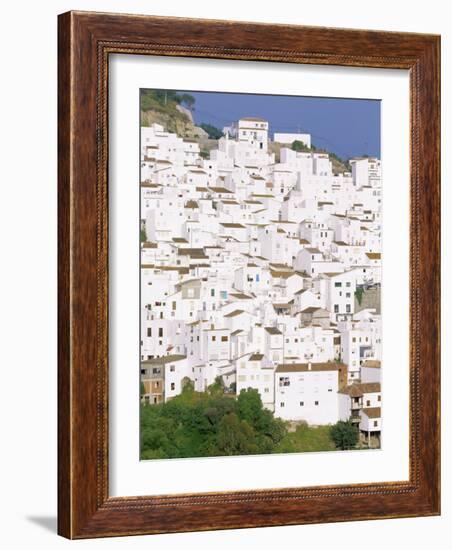 Casares, Typical White Town in Andalucia, Spain-Gavin Hellier-Framed Photographic Print