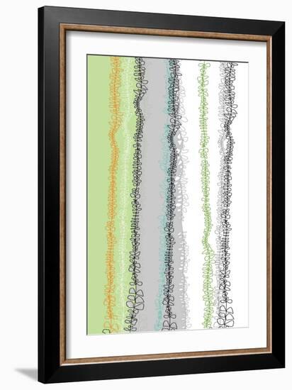 Cascade 2-Jan Weiss-Framed Art Print