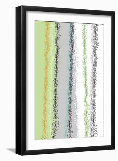 Cascade 2-Jan Weiss-Framed Art Print