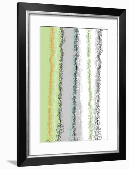 Cascade 2-Jan Weiss-Framed Art Print