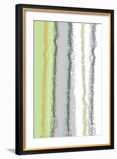 Cascade 2-Jan Weiss-Framed Art Print