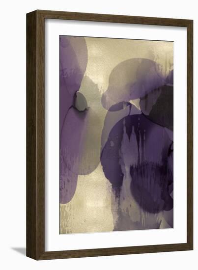 Cascade Amethyst Triptych II-Kristina Jett-Framed Art Print