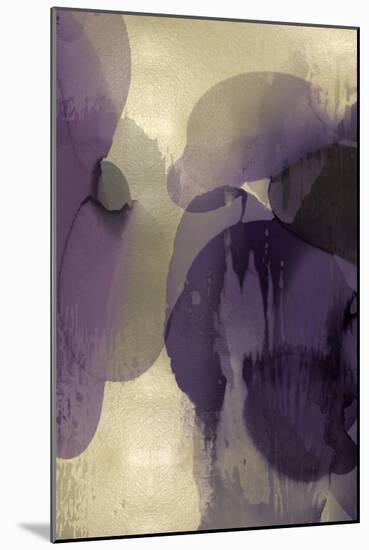 Cascade Amethyst Triptych II-Kristina Jett-Mounted Art Print