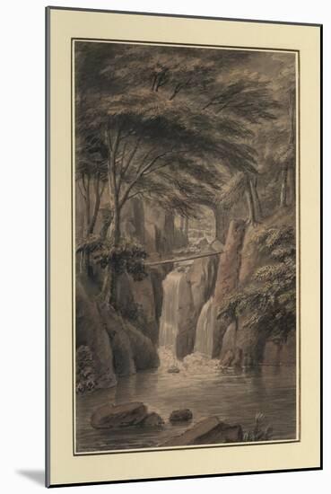 Cascade at Sir Michael Fleming's, 1780-Coplestone Warre Bampfylde-Mounted Giclee Print