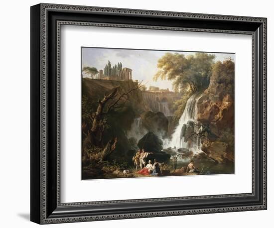 Cascade at Tivoli, Italy-Claude Joseph Vernet-Framed Giclee Print