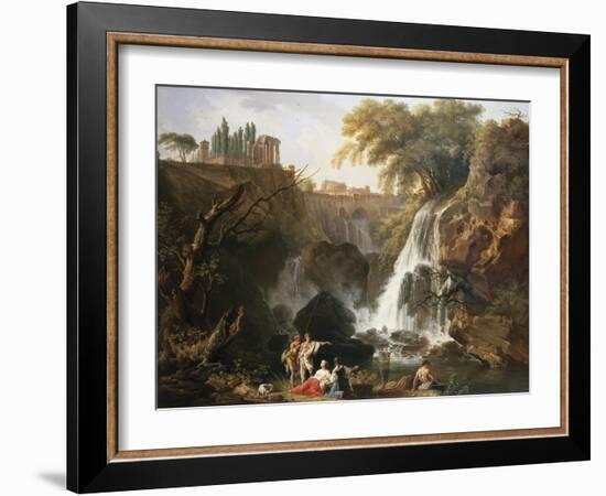 Cascade at Tivoli, Italy-Claude Joseph Vernet-Framed Giclee Print