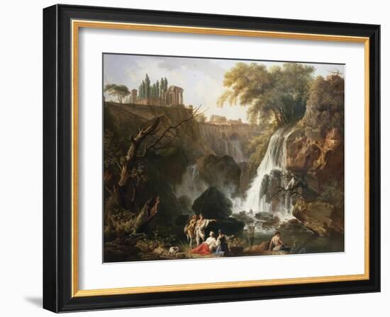 Cascade at Tivoli, Italy-Claude Joseph Vernet-Framed Giclee Print