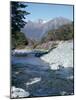 Cascade Creek and Stuart Mountains, South Island, New Zealand-Ian Griffiths-Mounted Photographic Print