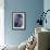 Cascade Indigo Triptych I-Kristina Jett-Framed Art Print displayed on a wall