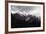 Cascade Mountains at Sunset, Mount Baker-Snoqualmie National Forest, Washington, USA-Paul Souders-Framed Photographic Print