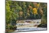 Cascade on Tahquamenon Falls in autumn, Tahquamenon Falls State Park, Michigan-Adam Jones-Mounted Photographic Print