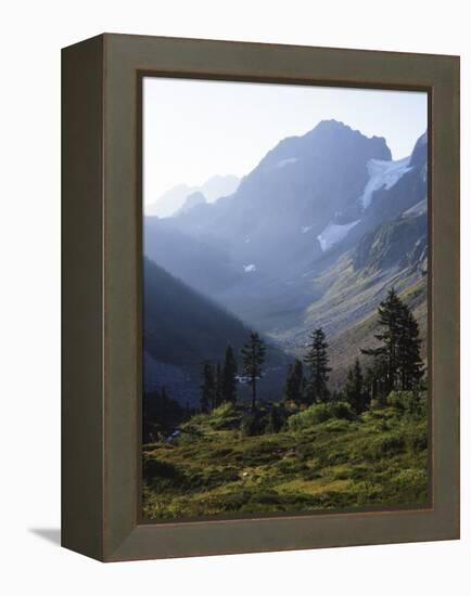 Cascade Pass, North Cascades National Park, Washington, USA-Charles Gurche-Framed Premier Image Canvas