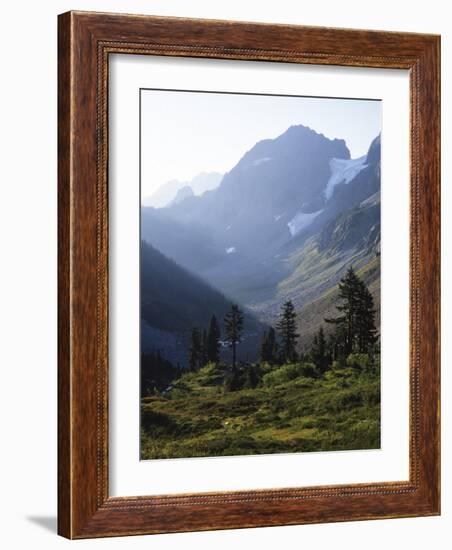 Cascade Pass, North Cascades National Park, Washington, USA-Charles Gurche-Framed Photographic Print