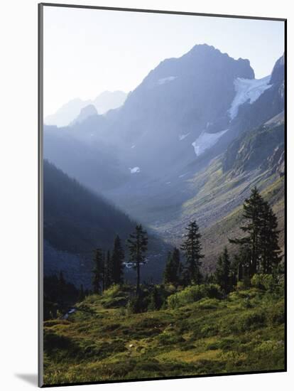 Cascade Pass, North Cascades National Park, Washington, USA-Charles Gurche-Mounted Photographic Print