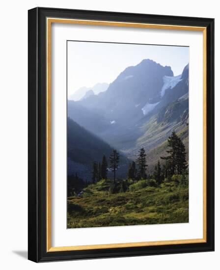 Cascade Pass, North Cascades National Park, Washington, USA-Charles Gurche-Framed Photographic Print