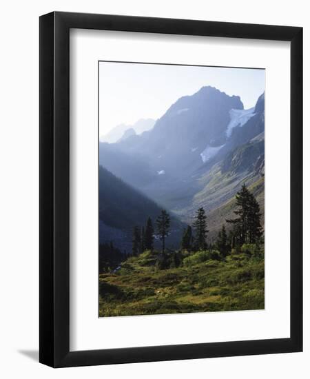 Cascade Pass, North Cascades National Park, Washington, USA-Charles Gurche-Framed Photographic Print