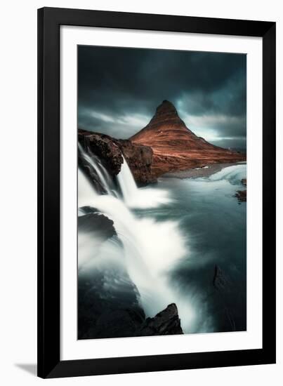 Cascade - Stormur-David Keochkerian-Framed Art Print