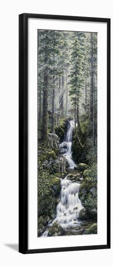 Cascade Wolves-Jeff Tift-Framed Giclee Print