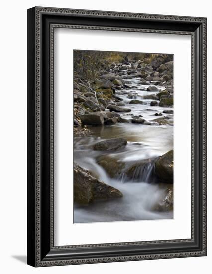 Cascades on the Big Bear Creek in the Fall-James Hager-Framed Photographic Print