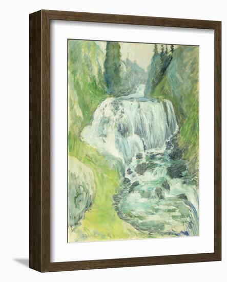 Cascades-John Henry Twachtman-Framed Giclee Print