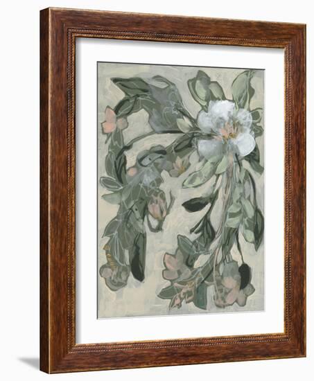 Cascading Bouquet II-Jennifer Goldberger-Framed Art Print