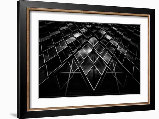 Cascading Facade-Greetje Van Son-Framed Giclee Print