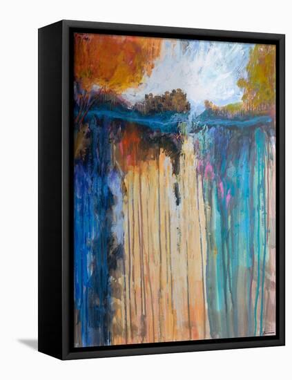 Cascading Memories I-Michael Tienhaara-Framed Stretched Canvas