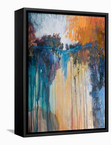 Cascading Memories II-Michael Tienhaara-Framed Stretched Canvas