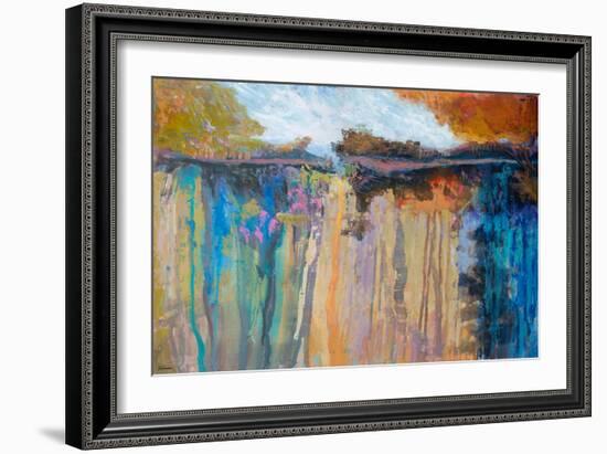 Cascading Memories III-Michael Tienhaara-Framed Art Print