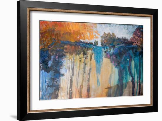 Cascading Memories IV-Michael Tienhaara-Framed Art Print