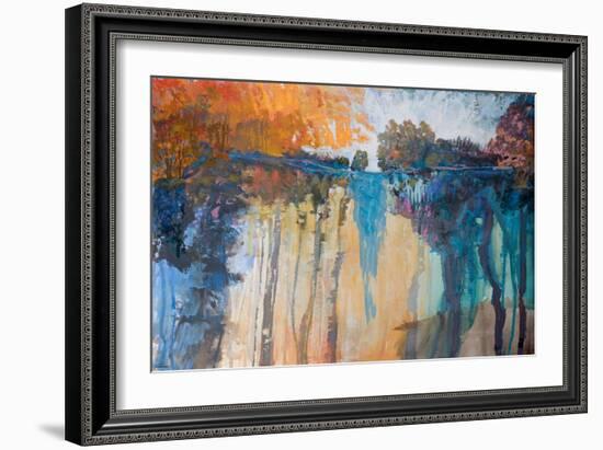 Cascading Memories IV-Michael Tienhaara-Framed Art Print