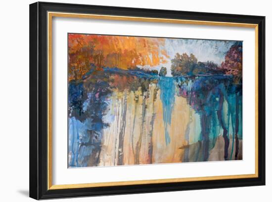 Cascading Memories IV-Michael Tienhaara-Framed Art Print