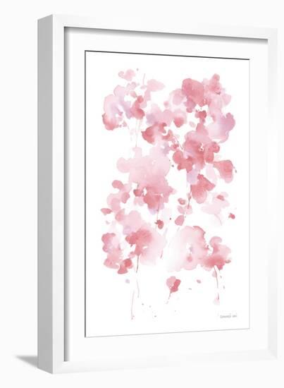 Cascading Petals I Pink-Danhui Nai-Framed Art Print