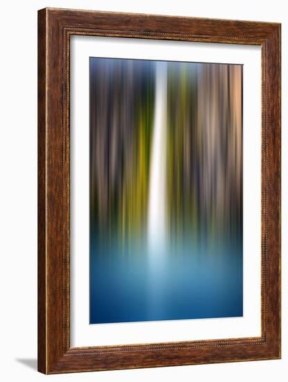 Cascading-Philippe Sainte-Laudy-Framed Photographic Print