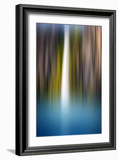 Cascading-Philippe Sainte-Laudy-Framed Photographic Print