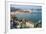 Cascais Pier and Beach, Cascais, Lisbon Coast, Portugal, Europe-G&M Therin-Weise-Framed Photographic Print