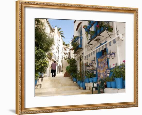 Casco Antiguo, Santa Cruz Quarter, Alicante, Valencia Province, Spain, Europe-Guy Thouvenin-Framed Photographic Print