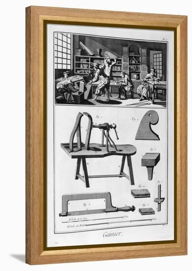 Case-Makers, 1751-1777-Denis Diderot-Framed Premier Image Canvas